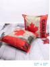Retro Vintage Double-sided Canadian Flag Print Cushion & Filler